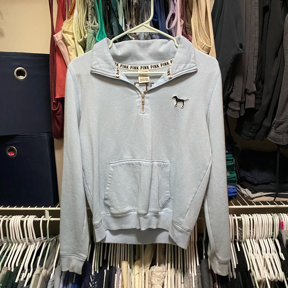 PINK quarter zip